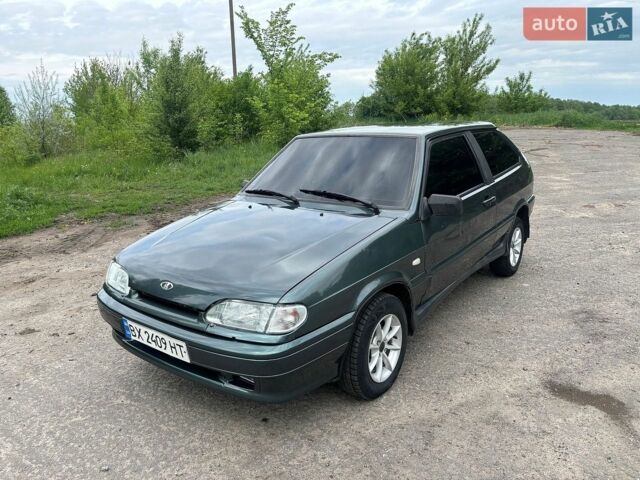 Зеленый ВАЗ 2113 Самара, объемом двигателя 1.6 л и пробегом 240 тыс. км за 2150 $, фото 1 на Automoto.ua