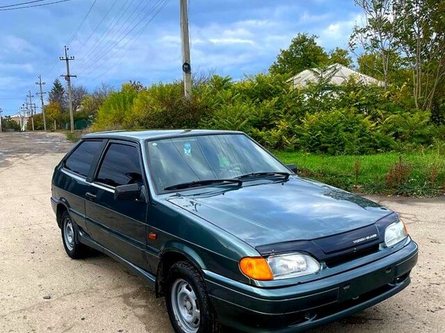 Зеленый ВАЗ 2113 Самара, объемом двигателя 1.6 л и пробегом 190 тыс. км за 1850 $, фото 1 на Automoto.ua