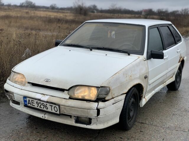 Белый ВАЗ 2114 Самара, объемом двигателя 1.6 л и пробегом 225 тыс. км за 882 $, фото 1 на Automoto.ua