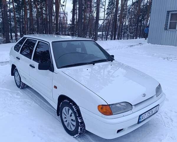 Белый ВАЗ 2114 Самара, объемом двигателя 1.6 л и пробегом 58 тыс. км за 3300 $, фото 1 на Automoto.ua