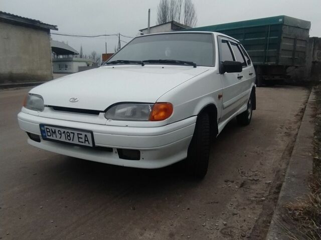 Белый ВАЗ 2114 Самара, объемом двигателя 1.6 л и пробегом 200 тыс. км за 2300 $, фото 1 на Automoto.ua