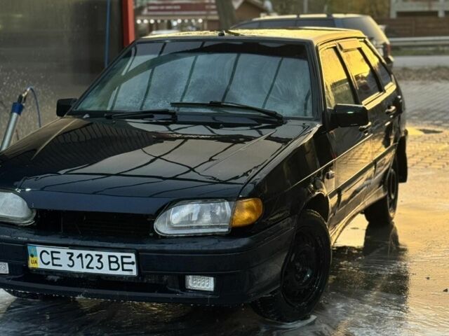 Черный ВАЗ 2114 Самара, объемом двигателя 1.6 л и пробегом 180 тыс. км за 553 $, фото 1 на Automoto.ua