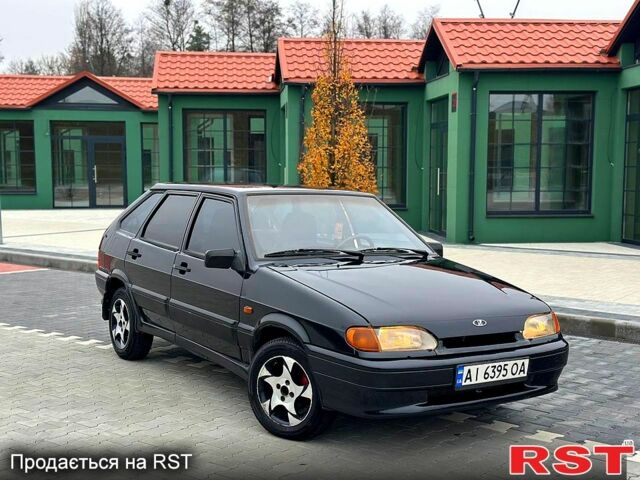 Черный ВАЗ 2114 Самара, объемом двигателя 1.5 л и пробегом 217 тыс. км за 1650 $, фото 1 на Automoto.ua