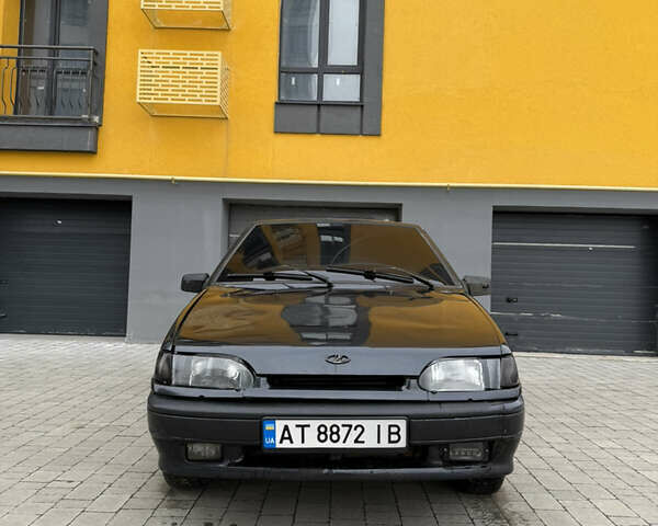 Черный ВАЗ 2114 Самара, объемом двигателя 1.5 л и пробегом 282 тыс. км за 1600 $, фото 1 на Automoto.ua