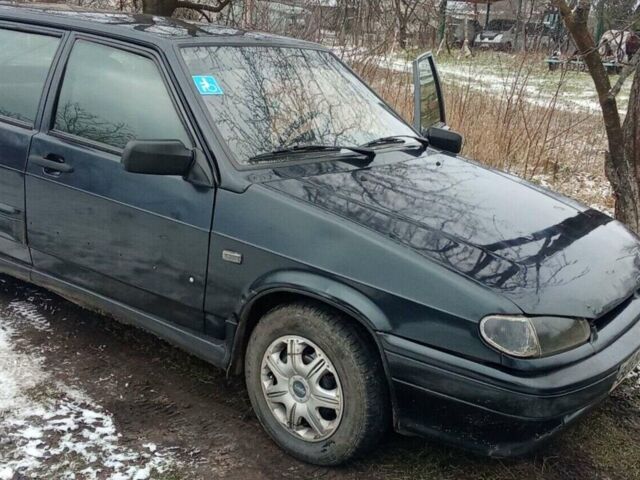 Черный ВАЗ 2114 Самара, объемом двигателя 1.5 л и пробегом 115 тыс. км за 1850 $, фото 1 на Automoto.ua