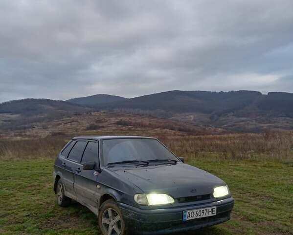 Чорний ВАЗ 2114 Самара, об'ємом двигуна 1.5 л та пробігом 439 тис. км за 2000 $, фото 1 на Automoto.ua