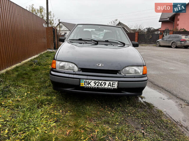 Черный ВАЗ 2114 Самара, объемом двигателя 1.5 л и пробегом 102 тыс. км за 2500 $, фото 1 на Automoto.ua