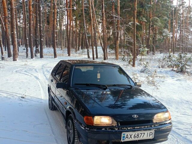 Чорний ВАЗ 2114 Самара, об'ємом двигуна 1.5 л та пробігом 220 тис. км за 2200 $, фото 1 на Automoto.ua