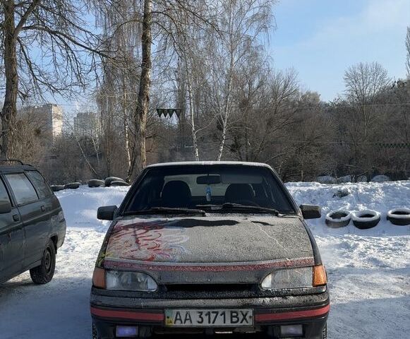 Чорний ВАЗ 2114 Самара, об'ємом двигуна 1.5 л та пробігом 323 тис. км за 400 $, фото 1 на Automoto.ua