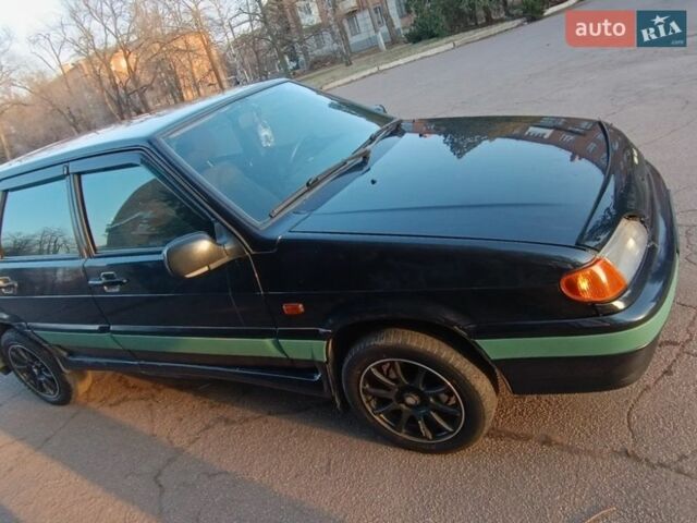 Чорний ВАЗ 2114 Самара, об'ємом двигуна 1.5 л та пробігом 267 тис. км за 1975 $, фото 1 на Automoto.ua