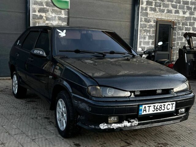 Чорний ВАЗ 2114 Самара, об'ємом двигуна 1.5 л та пробігом 190 тис. км за 1500 $, фото 1 на Automoto.ua