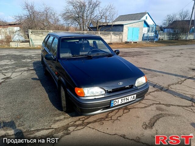 Черный ВАЗ 2114 Самара, объемом двигателя 1.5 л и пробегом 100 тыс. км за 1500 $, фото 1 на Automoto.ua