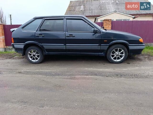 Черный ВАЗ 2114 Самара, объемом двигателя 1.6 л и пробегом 270 тыс. км за 1500 $, фото 1 на Automoto.ua