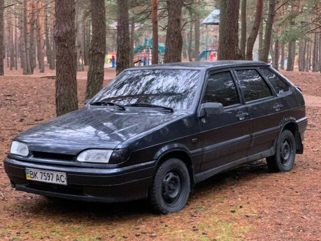 Черный ВАЗ 2114 Самара, объемом двигателя 1.6 л и пробегом 185 тыс. км за 1400 $, фото 1 на Automoto.ua