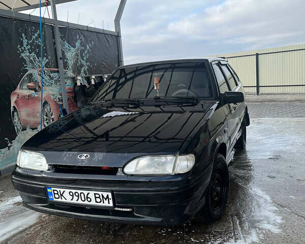 Черный ВАЗ 2114 Самара, объемом двигателя 1.6 л и пробегом 300 тыс. км за 1650 $, фото 1 на Automoto.ua