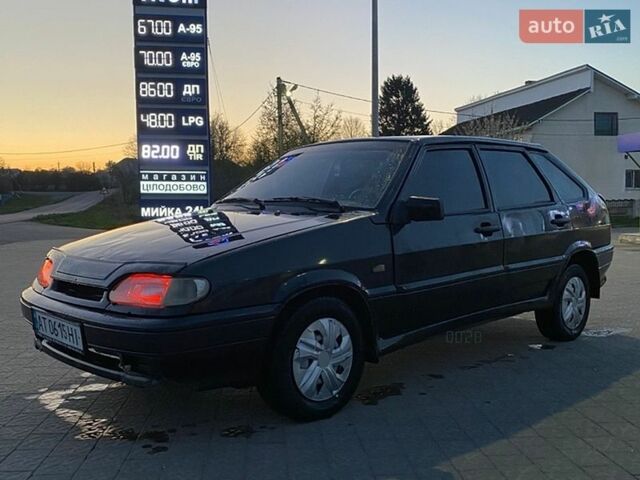Черный ВАЗ 2114 Самара, объемом двигателя 1.6 л и пробегом 200 тыс. км за 899 $, фото 1 на Automoto.ua