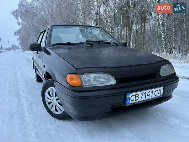 Чорний ВАЗ 2114 Самара, об'ємом двигуна 1.5 л та пробігом 225 тис. км за 1650 $, фото 1 на Automoto.ua