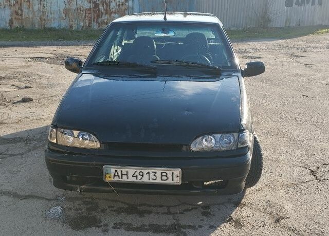 Чорний ВАЗ 2114 Самара, об'ємом двигуна 1.5 л та пробігом 300 тис. км за 956 $, фото 1 на Automoto.ua