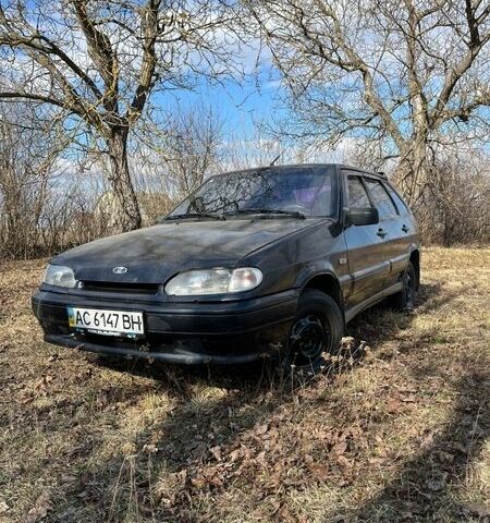 Черный ВАЗ 2114 Самара, объемом двигателя 1.6 л и пробегом 240 тыс. км за 999 $, фото 1 на Automoto.ua