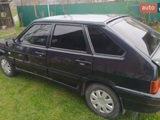 Черный ВАЗ 2114 Самара, объемом двигателя 1.6 л и пробегом 152 тыс. км за 1850 $, фото 1 на Automoto.ua