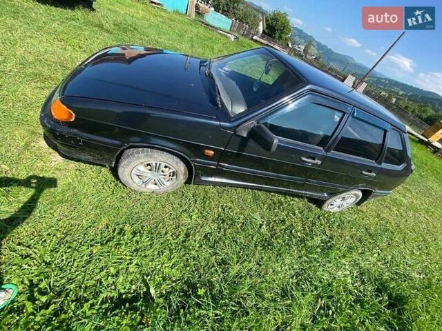 Черный ВАЗ 2114 Самара, объемом двигателя 1.6 л и пробегом 180 тыс. км за 1500 $, фото 1 на Automoto.ua