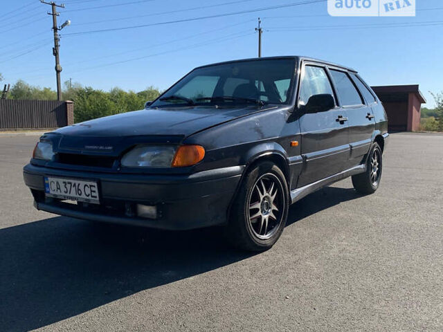 Чорний ВАЗ 2114 Самара, об'ємом двигуна 1.6 л та пробігом 320 тис. км за 1299 $, фото 1 на Automoto.ua
