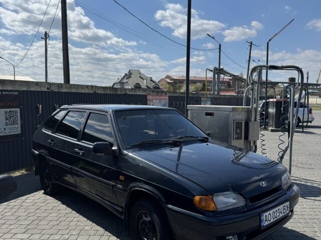 Черный ВАЗ 2114 Самара, объемом двигателя 1.6 л и пробегом 180 тыс. км за 1200 $, фото 1 на Automoto.ua