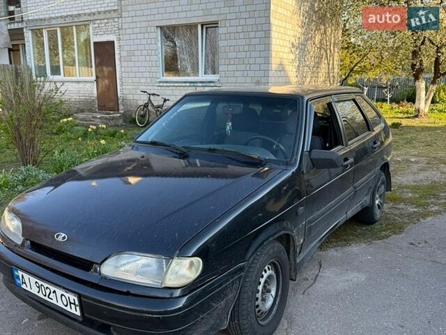 Черный ВАЗ 2114 Самара, объемом двигателя 1.6 л и пробегом 315 тыс. км за 1400 $, фото 1 на Automoto.ua