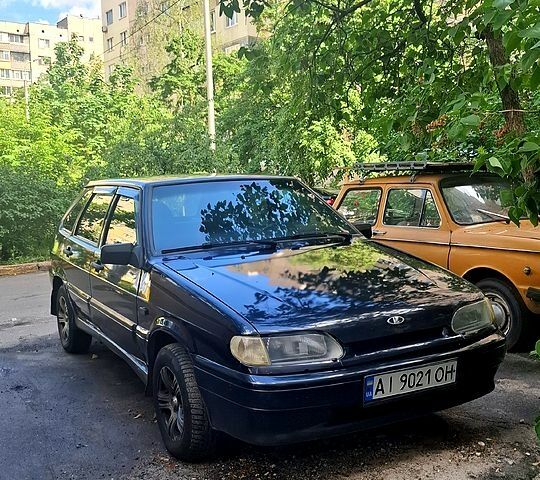Чорний ВАЗ 2114 Самара, об'ємом двигуна 1.6 л та пробігом 100 тис. км за 1500 $, фото 1 на Automoto.ua