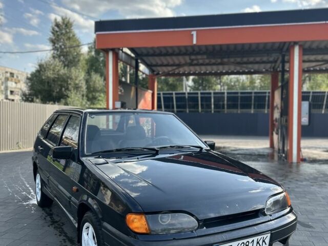 Чорний ВАЗ 2114 Самара, об'ємом двигуна 1.6 л та пробігом 200 тис. км за 1297 $, фото 1 на Automoto.ua