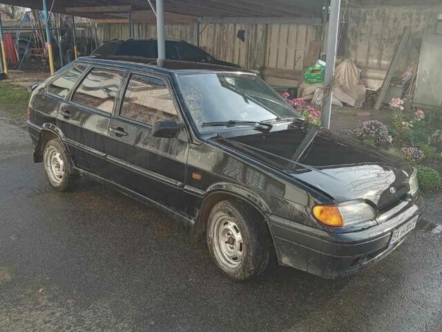 Черный ВАЗ 2114 Самара, объемом двигателя 1.6 л и пробегом 130 тыс. км за 2500 $, фото 1 на Automoto.ua