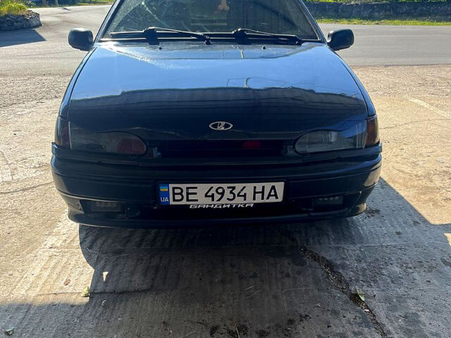 Черный ВАЗ 2114 Самара, объемом двигателя 1.6 л и пробегом 176 тыс. км за 2100 $, фото 1 на Automoto.ua