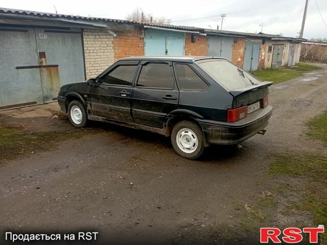 Чорний ВАЗ 2114 Самара, об'ємом двигуна 1.6 л та пробігом 250 тис. км за 1200 $, фото 1 на Automoto.ua