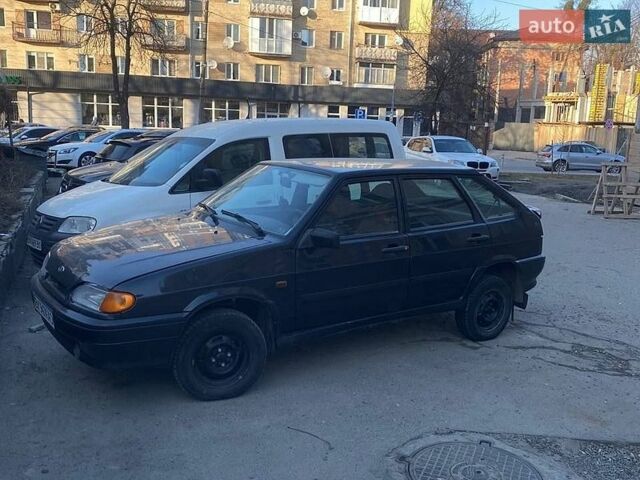 Черный ВАЗ 2114 Самара, объемом двигателя 1.6 л и пробегом 125 тыс. км за 1650 $, фото 1 на Automoto.ua