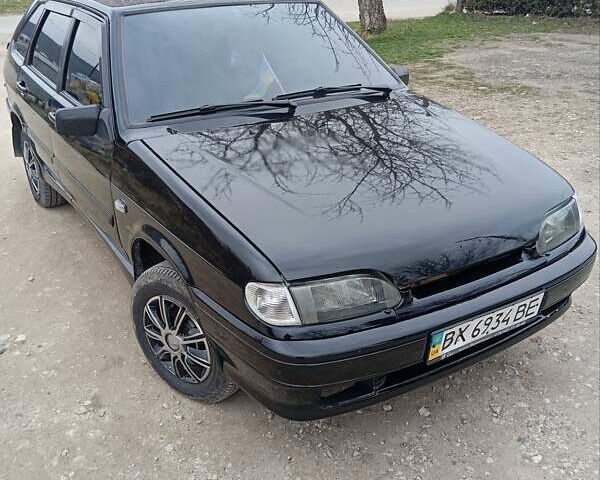 Черный ВАЗ 2114 Самара, объемом двигателя 1.6 л и пробегом 115 тыс. км за 2600 $, фото 1 на Automoto.ua