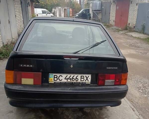 Черный ВАЗ 2114 Самара, объемом двигателя 1.6 л и пробегом 185 тыс. км за 2200 $, фото 1 на Automoto.ua
