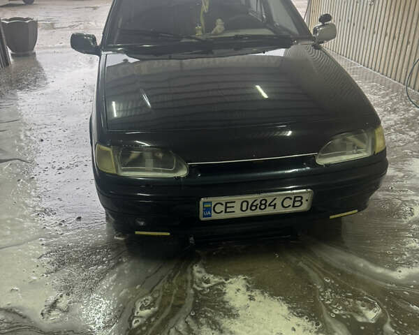 Черный ВАЗ 2114 Самара, объемом двигателя 1.6 л и пробегом 220 тыс. км за 1900 $, фото 1 на Automoto.ua