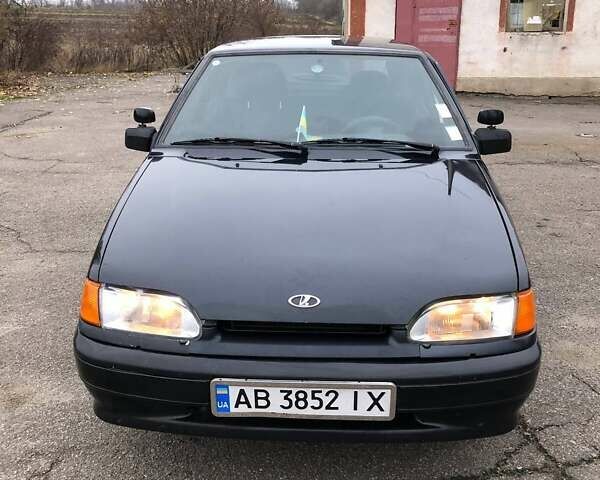 Черный ВАЗ 2114 Самара, объемом двигателя 1.6 л и пробегом 307 тыс. км за 2000 $, фото 1 на Automoto.ua