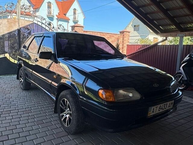 Черный ВАЗ 2114 Самара, объемом двигателя 1.6 л и пробегом 98 тыс. км за 2200 $, фото 1 на Automoto.ua