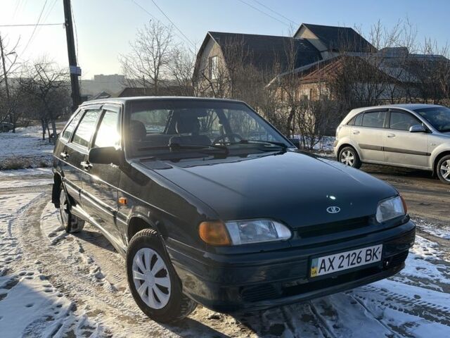 Черный ВАЗ 2114 Самара, объемом двигателя 1.6 л и пробегом 130 тыс. км за 2000 $, фото 1 на Automoto.ua