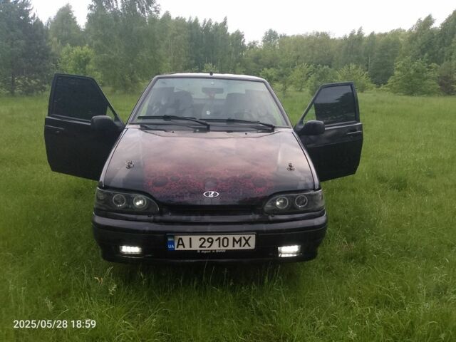 Черный ВАЗ 2114 Самара, объемом двигателя 1.6 л и пробегом 1000 тыс. км за 1500 $, фото 1 на Automoto.ua
