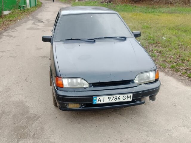 Черный ВАЗ 2114 Самара, объемом двигателя 1.6 л и пробегом 200 тыс. км за 1100 $, фото 1 на Automoto.ua