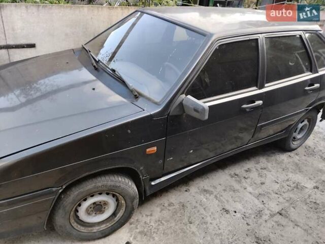Чорний ВАЗ 2114 Самара, об'ємом двигуна 1.6 л та пробігом 130 тис. км за 1300 $, фото 1 на Automoto.ua