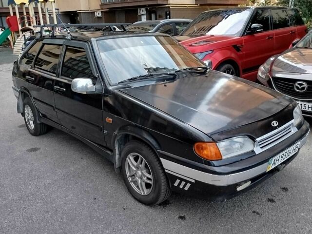 Черный ВАЗ 2114 Самара, объемом двигателя 1.6 л и пробегом 70 тыс. км за 2500 $, фото 1 на Automoto.ua