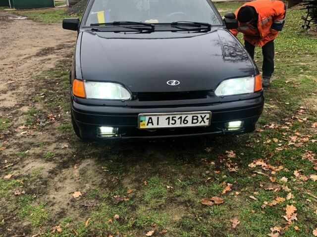 Черный ВАЗ 2114 Самара, объемом двигателя 1.6 л и пробегом 220 тыс. км за 1750 $, фото 1 на Automoto.ua