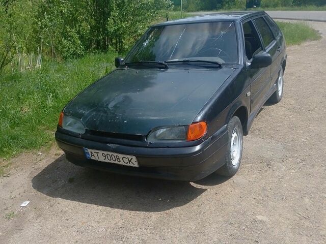 Черный ВАЗ 2114 Самара, объемом двигателя 1.6 л и пробегом 150 тыс. км за 700 $, фото 1 на Automoto.ua