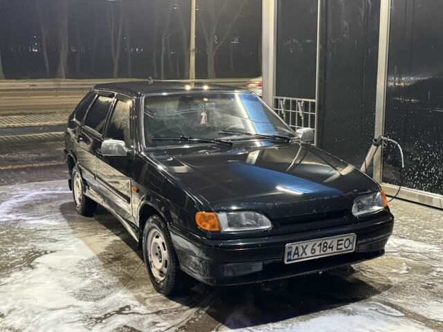 Черный ВАЗ 2114 Самара, объемом двигателя 1.6 л и пробегом 149 тыс. км за 3600 $, фото 1 на Automoto.ua