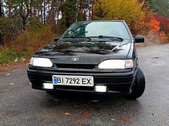 Чорний ВАЗ 2114 Самара, об'ємом двигуна 1.6 л та пробігом 213 тис. км за 1450 $, фото 1 на Automoto.ua
