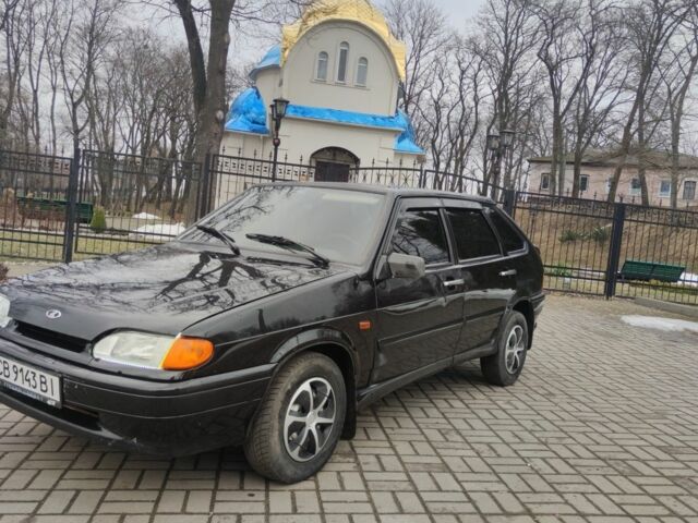 Черный ВАЗ 2114 Самара, объемом двигателя 1.6 л и пробегом 220 тыс. км за 1550 $, фото 1 на Automoto.ua