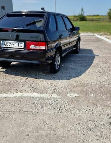 Черный ВАЗ 2114 Самара, объемом двигателя 1.6 л и пробегом 208 тыс. км за 3100 $, фото 1 на Automoto.ua